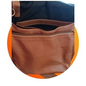 Brown Leather Men's Bag